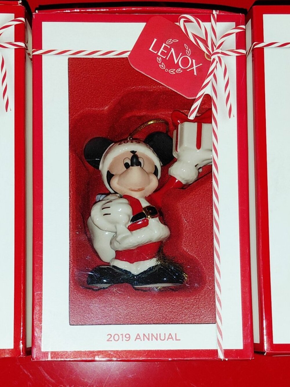 Lenox Mickey Mouse 2019 Limited Edition Christmas Ornament Disney NIB NWT